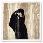 Impression Photo Le baiser d'Edvard Munch, (Devant)