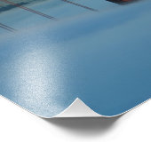 Impression Photo Le brouillard traverse la baie de San Francisco (Coin)