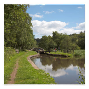 Impression Photo Le Caldon Canal Cheddleton Staffordshire