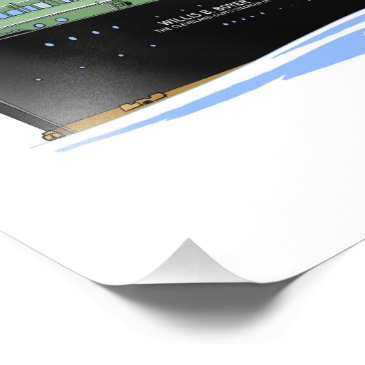 Impression Photo Le cargo Willis B. Boyer Cleveland Cliffs (Coin)