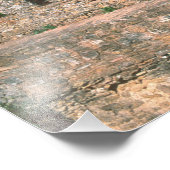 Impression Photo Le Castillo de Las Aguzaderas est un château doté (Coin)