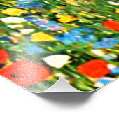 Impression Photo Le célèbre tableau de Gustav Klimt, Mohnfeld (1907 (Coin)