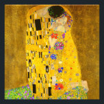 Impression Photo Le célèbre tableau de Gustav Klimt, The Kiss.<br><div class="desc">Le célèbre tableau de Gustav Klimt,  The Kiss. Impression photo. Célèbre peinture de Gustav Klimt.</div>