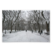 Impression Photo Le centre commercial, Central Park NY (Devant)