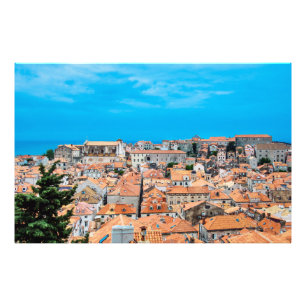 Impression Photo Le centre historique de Dubrovnik