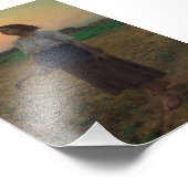 Impression Photo Le chant de l'arche par Jules Adolphe Breton (Coin)