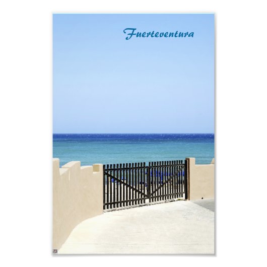 Impression Photo Le chemin vers la mer (Devant)