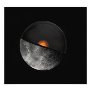 Impression Photo Le concept de l'artiste montrant un noyau interne 