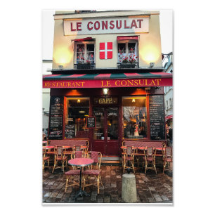 Impression Photo Le Consulat Montmartre Paris
