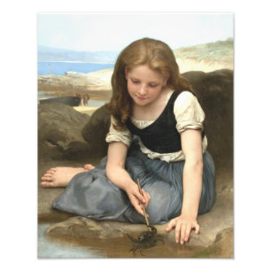 Impression Photo Le crabe de William Bouguereau