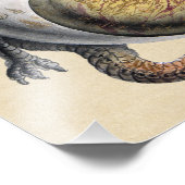 Impression Photo Le creuset de l'alchimie du dragon (Coin)