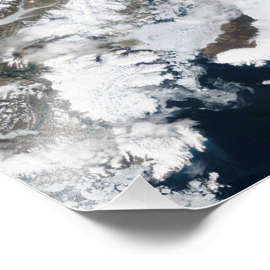 Impression Photo Le dégel estival (Coin)