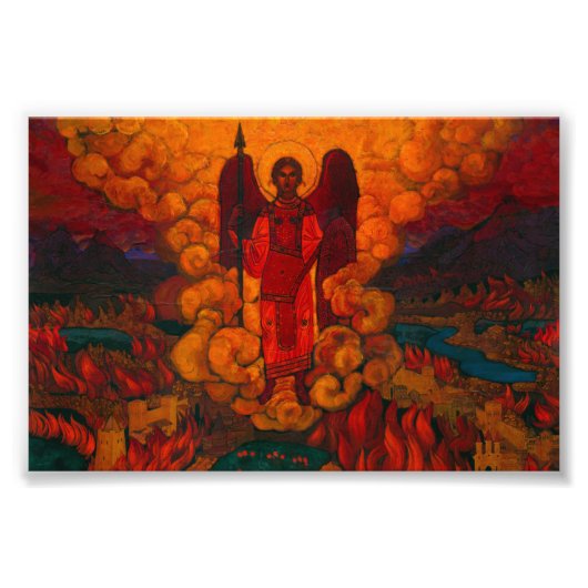 Impression Photo Le Dernier ange de Nicholas Roerich (Devant)