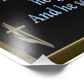 Impression Photo le dernier repas de Jésus (Coin)