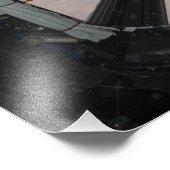 Impression Photo Le désert du Sahara visible par les fenêtres (Coin)