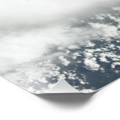 Impression Photo Le dessous de la navette spatiale Discovery (Coin)