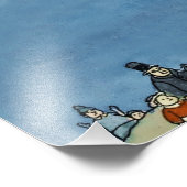 Impression Photo « Le dirigeable » par W Heath Robinson (Coin)