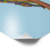 Impression Photo Le dragon arc-en-ciel (Coin)