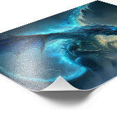 Impression Photo Le Dragon De Glace, L'Art D'Imaginaire, Dragons, S (Coin)