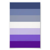 Impression Photo Le drapeau de la fierté butch lesbienne de Slipper (Devant)