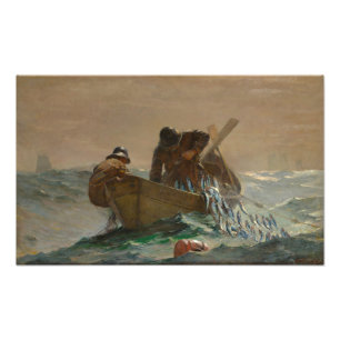 Impression Photo Le Filet à harengs, Winslow Homer