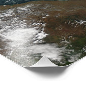 Impression Photo Le fleuve Mackenzie se jette dans la baie Mackenzi (Coin)