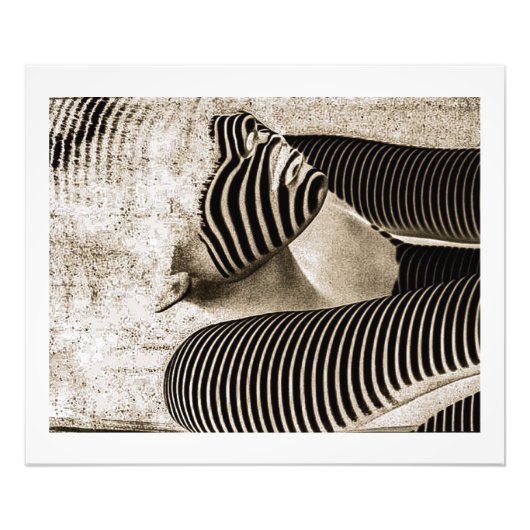 Impression Photo Le Gardien (Sepia) (Devant)