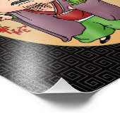 Impression Photo Le gentil Dieu Chinois de la santé (Coin)