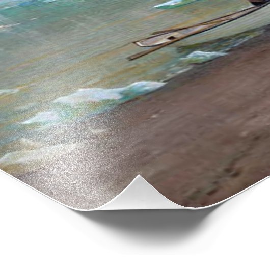 Impression Photo Le glacier Muir de Thomas Hill, Alaska (Coin)