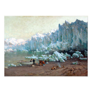Impression Photo Le glacier Muir de Thomas Hill, Alaska