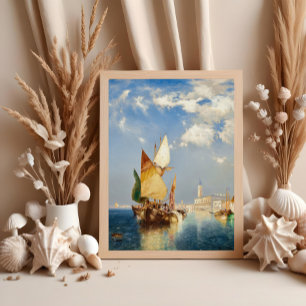 Impression Photo Le Grand Canal, Venise (1903) par Thomas Moran