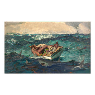 Impression Photo Le Gulf Stream Winslow Homer