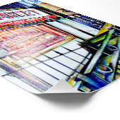 Impression Photo Le jardin de la sagesse de l'East Village (Coin)