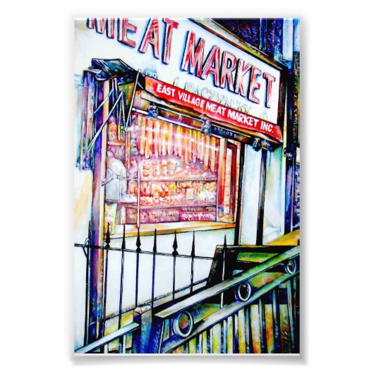 Impression Photo Le jardin de la sagesse de l'East Village (Devant)