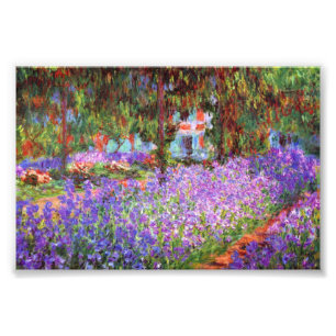 Impression Photo Le jardin de l'artiste à Giverny par Monet