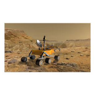 Impression Photo Le laboratoire de la Science de Mars voyage près