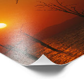 Impression Photo Le lac Kariba (Coin)