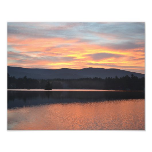 Impression Photo Le lac Winnipesaukee (Devant)