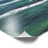 Impression Photo Le littoral de La Jolla (Coin)