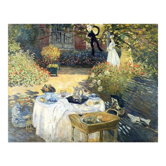 Impression Photo Le Luncheon Claude Monet (Devant)