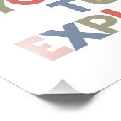 Impression Photo Le Monde Est À Vous À Explorer (Coin)