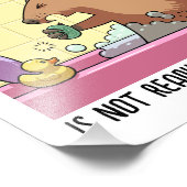 Impression Photo Le monde n'est pas prêt à chanter la marmotte (Coin)