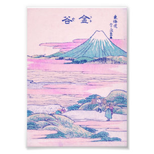 Impression Photo Le Mont Fuji Ukiyo-e Art Vintage japonais
