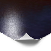 Impression Photo Le mot Dieu (Allah, Anglais) Calligraphie (Coin)