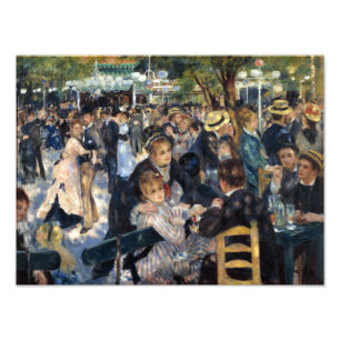 Impression Photo Le Moulin de la Galette Renoir