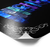 Impression Photo Le nom Nicholas - Nom en lumières (Photographie) (Coin)