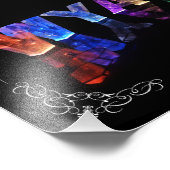 Impression Photo Le nom Wyatt - Nom en lumières (Photographie) (Coin)