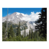 Impression Photo Le Nuage Passant Au-Dessus Du Mont Rainier (Devant)