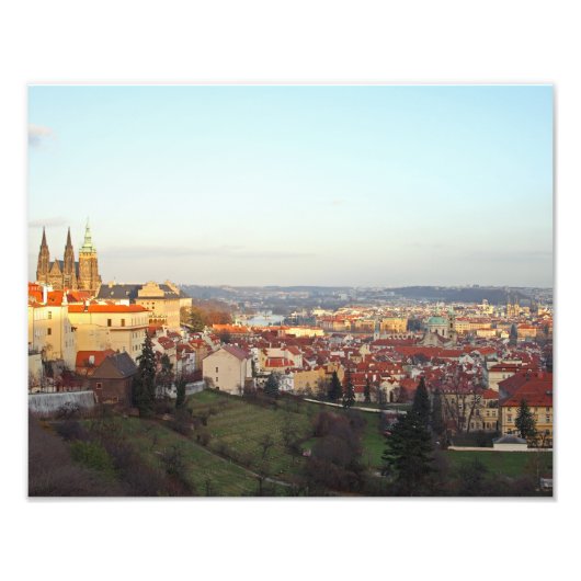 Impression Photo Le panorama de Prague (Devant)