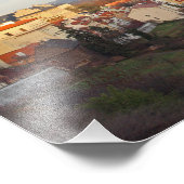 Impression Photo Le panorama de Prague (Coin)